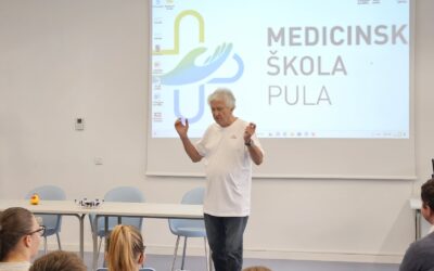 Akademik Miroslav Radman u Medicinskoj školi Pula