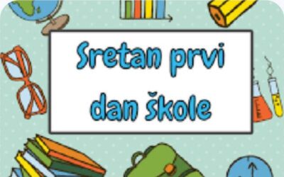 Organizacija nastave – prvi dan škole 8. rujna