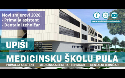 Upisi 2026./2027.: Primalje i Dentalni tehničari – upisujemo nove generacije
