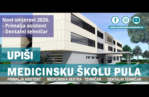 Upisi 2026./2027.: Primalje i Dentalni tehničari – upisujemo nove generacije